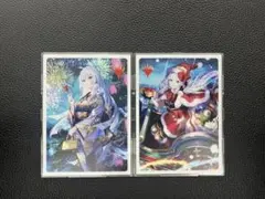 MTG 藤ちょこ×放浪皇：四季の旅路 コマンダープロテクター 春冬2種