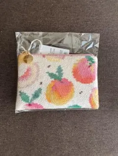 新品、未開封 フェイラーラブラリーピーチドットポーチ