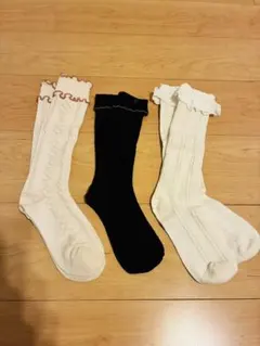 après les cours 靴下3点セット