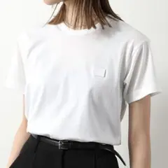 【Acne Studios】Face Tシャツ 半袖カットソーホワイトのサムネイル