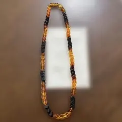 琥珀 ネックレス