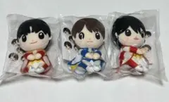 アイドルキャラクター ぬいぐるみ3体セット