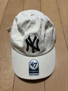 47 Brand NY Yankees キャップ アイボリーのサムネイル