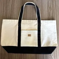 【美品】BILLABONG ビラボン ボアポケット 大容量キャンバストートのサムネイル