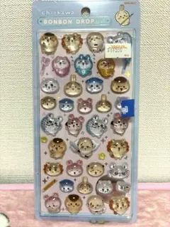 【新品】 ちいかわ ボンボンドロップシール 第2弾 みんなポーズ
