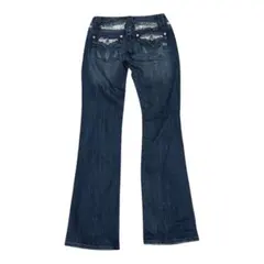 Miss Me ダークブルー ブーツカットデニム