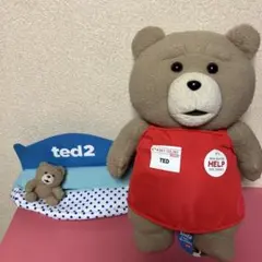 ted2 エプロン　ぬいぐるみ