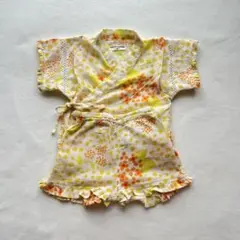 アンパサンド ampersand ベビー 甚平 浴衣 花柄 80