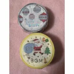 BGM クリスマス マスキングテープ セット