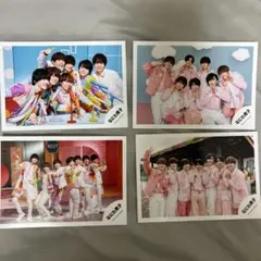 なにわ男子公式写真4枚セット　集合