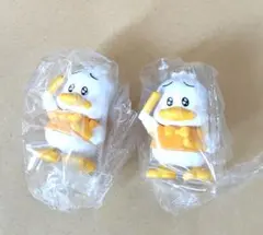 はぴだんぶい　あひるのペックル　キラキラも〜っと☆おうえんフィギュア　2点セット