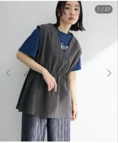 Green Parks ピグメントドロストベスト