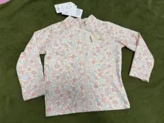 新品 花柄 ラッシュガード 90cm