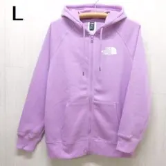ザ ノースフェイス ハーフドーム フルジップ パーカー フーディ L パープル