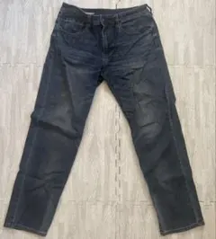 無印良品 ストレッチストレートデニム 30/76cm インディゴブルー