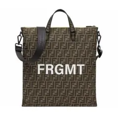 新品 FENDI fragment ポケモン ショッパーバッグ FF ブラウンのサムネイル
