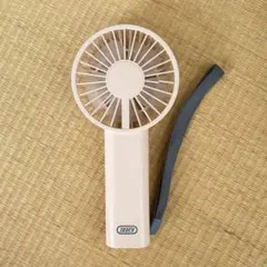 Toffy ミニLEDファン　ハンディファン　ピンクのサムネイル
