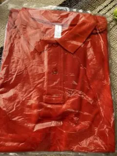 赤 Mサイズ ポロシャツ 半袖