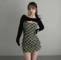 andmary Aine set mini dress M gray - メルカリ