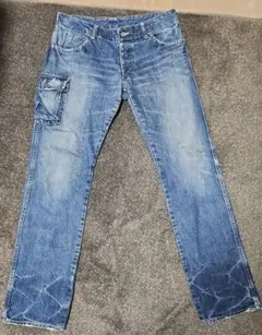 Johnbull ダメージ加工　ジーンズ