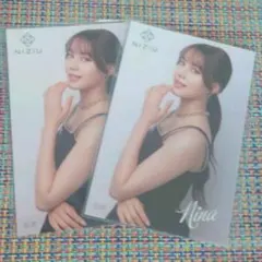 NiziUオンラインくじ　ステッカー*ニナセット