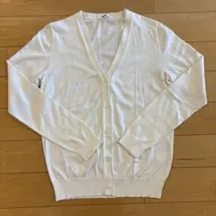 ユニクロ カーディガン M ホワイト