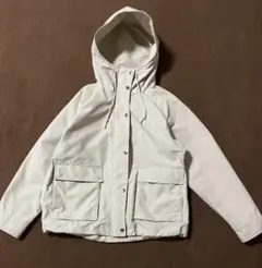 【美品】UNIQLO オーバーサイズ　マウンテンパーカー　アイボリー　春秋