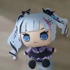 雪ミク × クロミ きゅるまるBIGぬいぐるみ - メルカリ