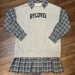 《新品》byloveit 150 シャツワンピース