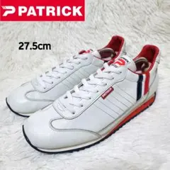 美品❤️パトリック マラソン レザー トリコロール 27.5cm PATRICK
