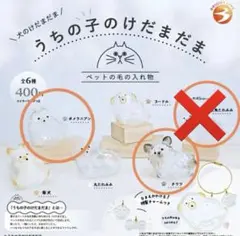 くらげ様専用【即発送】新品未開封　うちの子のけだまだま　犬　ガチャ2個セット