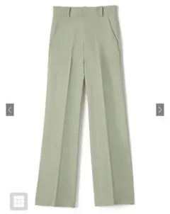NEW センタープレスストレートパンツ