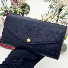 ルイヴィトン 長財布 新型 アンプラント ポルトフォイユ サラ A710 マリー