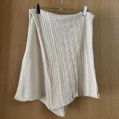 【フェリシモ】ボレロ ストール マフラー アイボリー Mサイズ