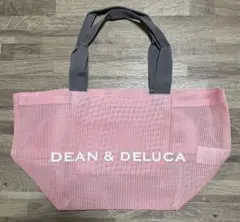 DEAN&DELUCA　 ディーンアンドデルーカ　メッシュトート ピンク S