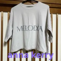 MELODIA ロゴプリント 半袖Tシャツ カットソーのサムネイル