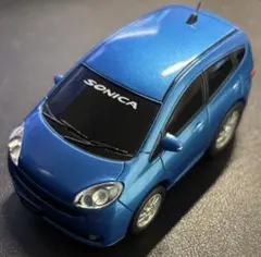 ダイハツ ソニカ ミニカー ブルー プルバックのサムネイル