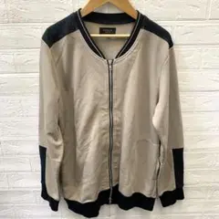 4925 美品 EPOCA UOMO エポカ ウオモ ジップアップ Ｍ トップス