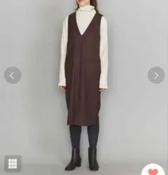 ユナイテッドアローズ　サキソニージャンパースカート