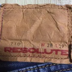 RESOLUTE リゾルト　lot710　W28 L29のサムネイル