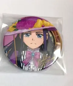 ゴールデンカムイ レトロパーティー アシㇼパ 缶バッジ