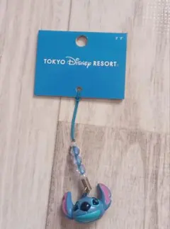 DISNEY 東京ディズニーリゾート スティッチ 鈴のストラップ キーホルダー