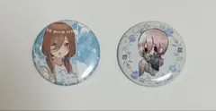4個セット五等分の花嫁 中野三玖 一番くじ 缶バッチ - メルカリ