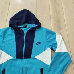 ユ*タ様 US古着フルジップパーカー NIKE ナイキ ライトブルー 水色 S