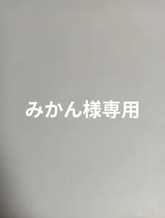 みかん様専用