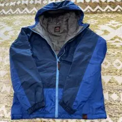 防水防寒 スノボウェア上 スキーウェア サイズM 青 ブルー