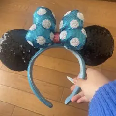 ミニーマウス風カチューシャ