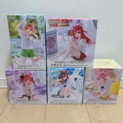五等分の花嫁∬　Desktop Cute フィギュア　まとめ売り