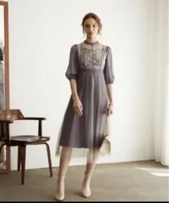 結婚式　お呼ばれドレス　dorry doll 結婚式