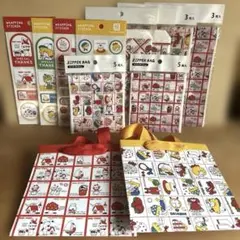 平成レトロ　シモジマ　シモジマファンシー　シール　ジップロック　紙袋　まとめ売り